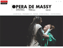 Tablet Screenshot of opera-massy.com